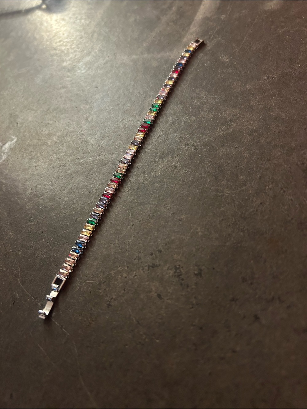 Multicolor Stone Tennis Bracelet - Women Jewelry